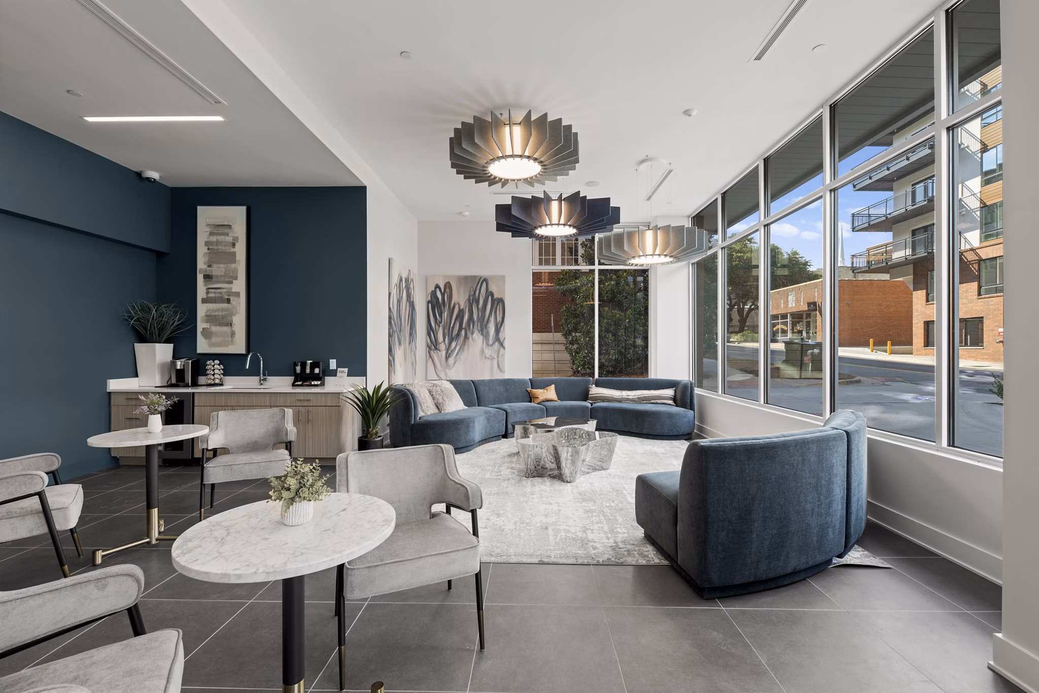 clubhouse at NOVI at Concord Apartments