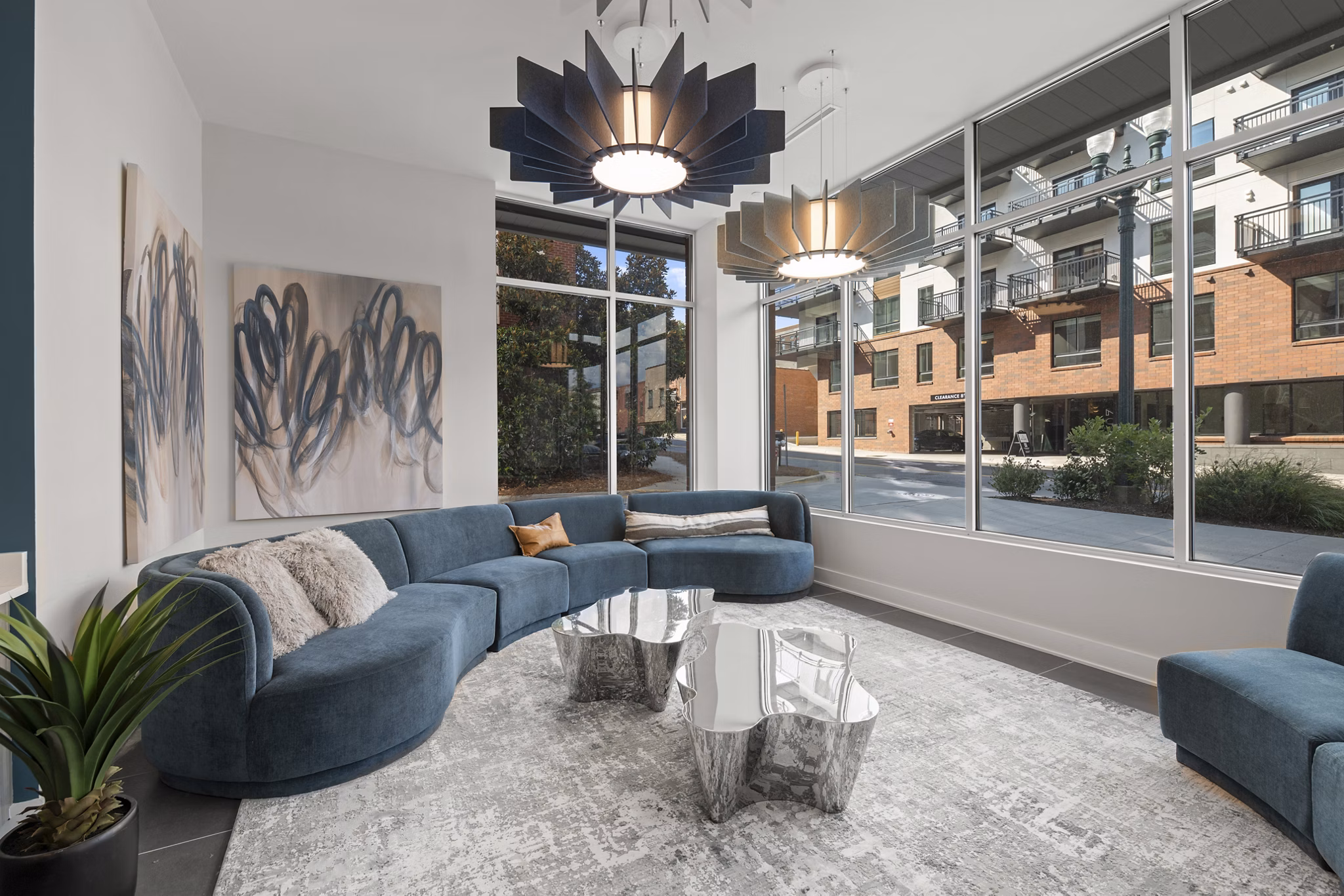 clubhouse at NOVI at Concord Apartments