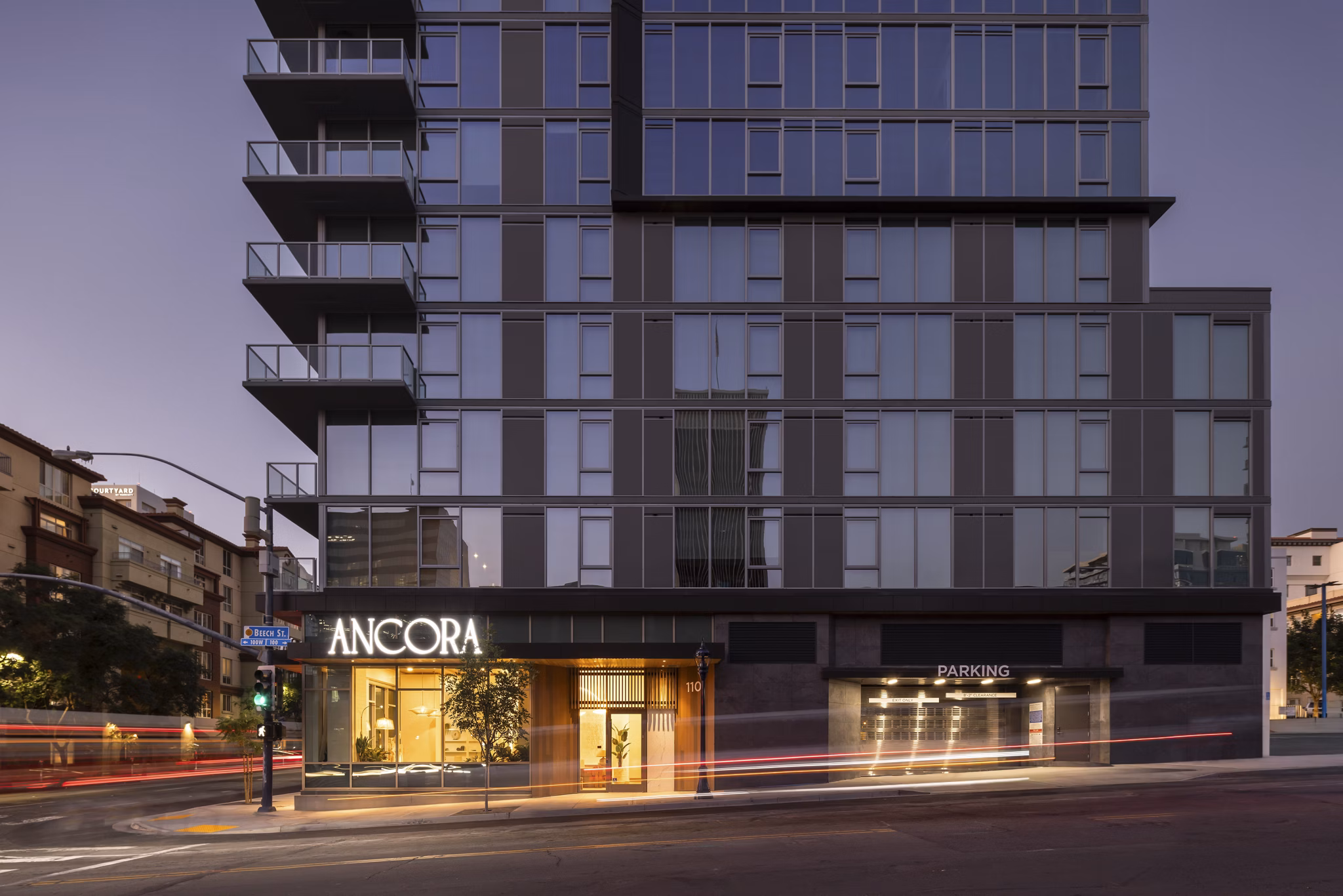 exterior at Ancora Apartments 