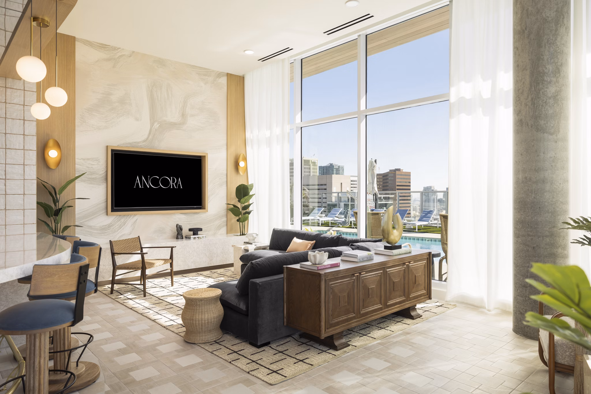 clubhouse at Ancora Apartments 