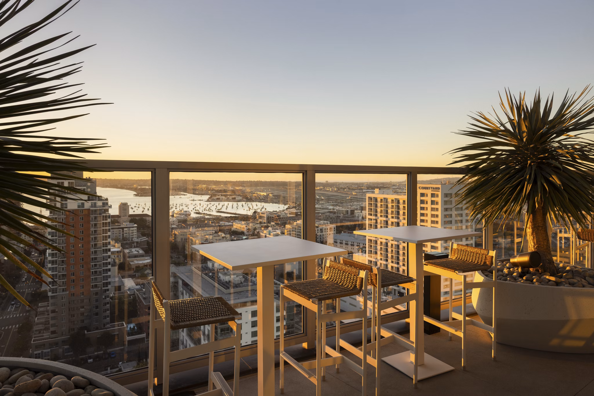 grill area at Ancora Apartments 