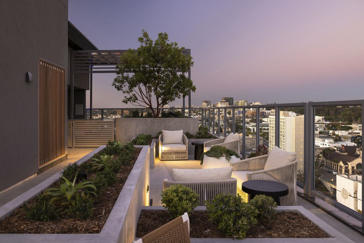 Roof deck at Ancora Apartments (5 of 5)