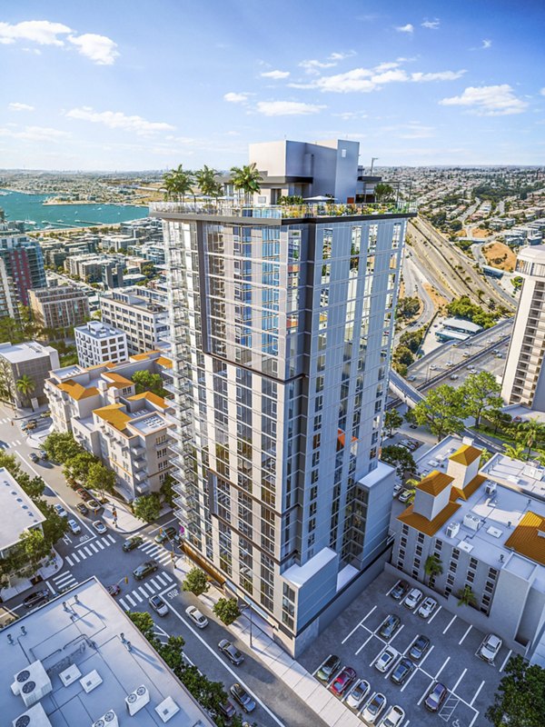 rendering at Ancora Apartments