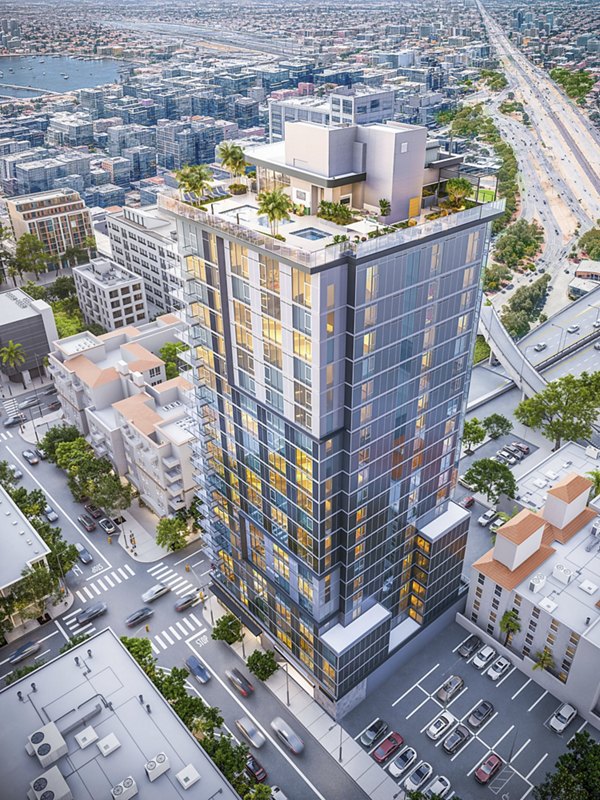 rendering at Ancora Apartments