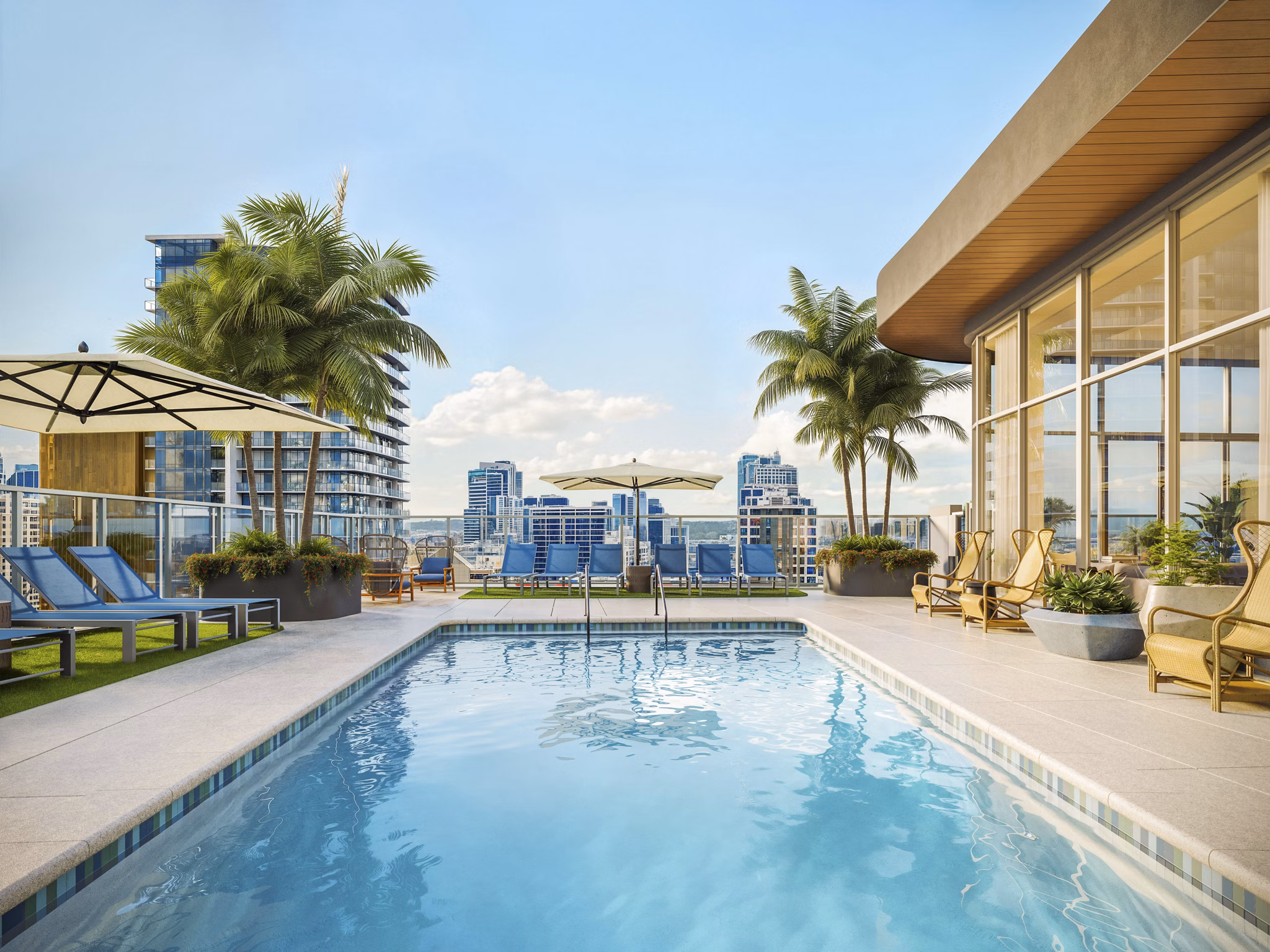 rendering at Ancora Apartments
