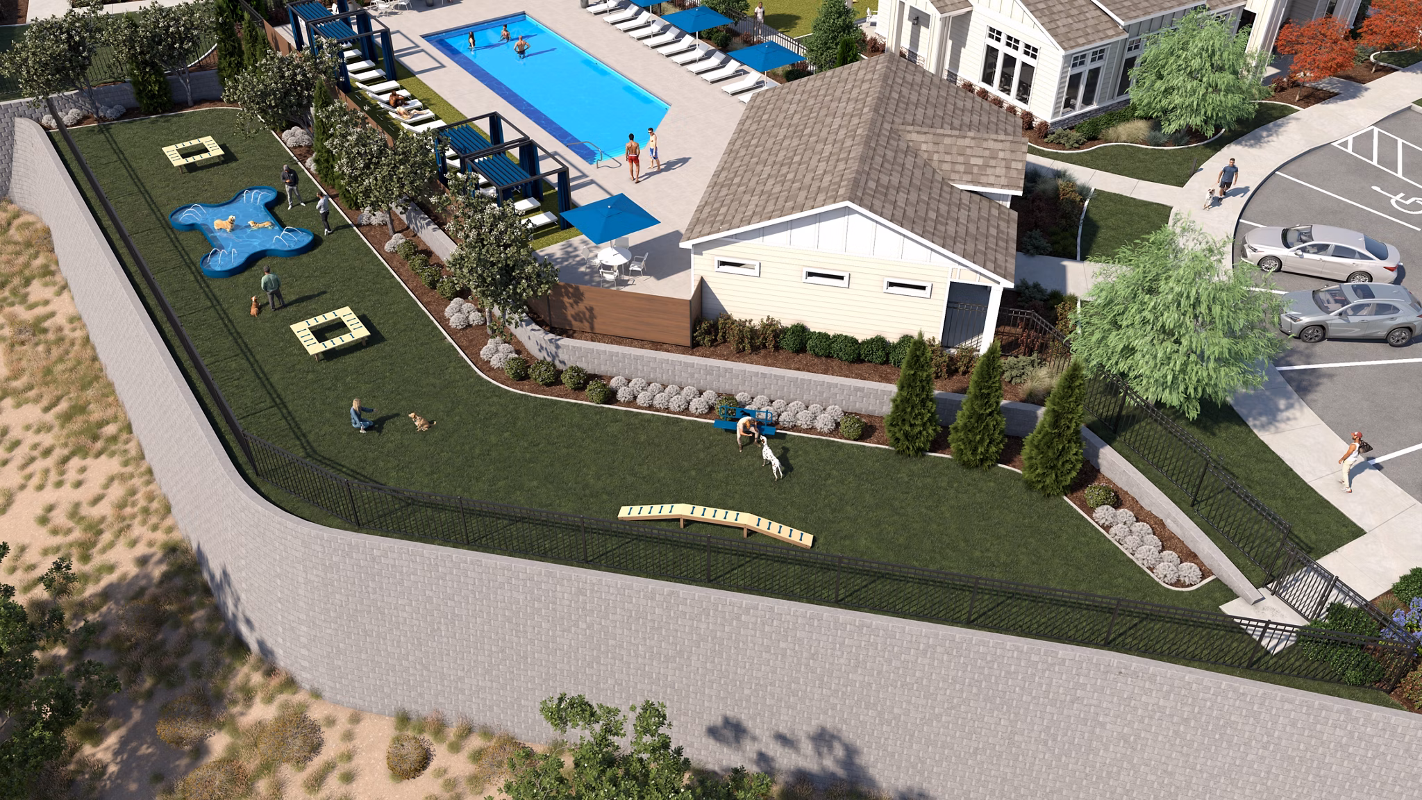 rendering at Yardly City Park Apartments 