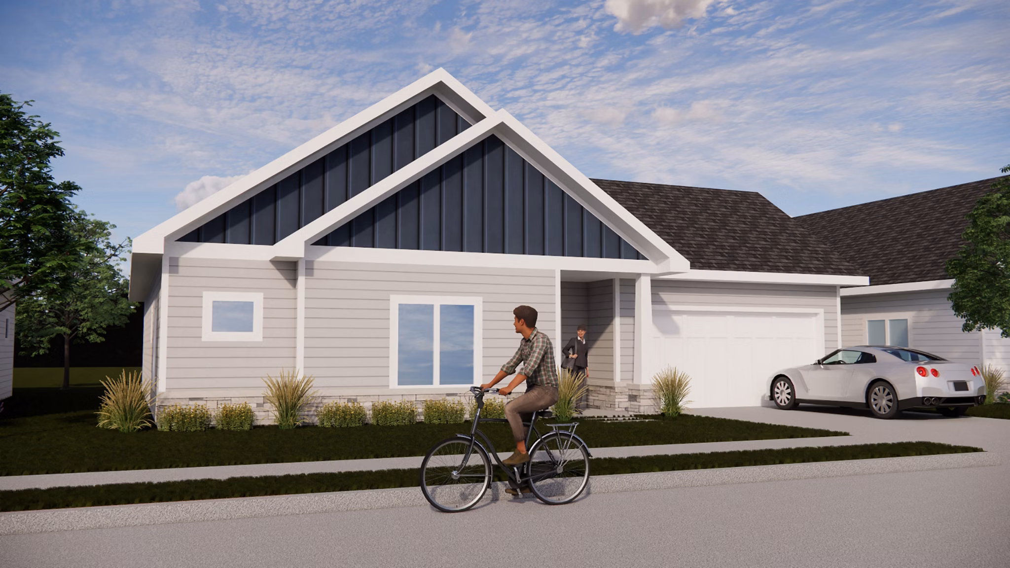 rendering for The Collection at Elkhorn Apartments