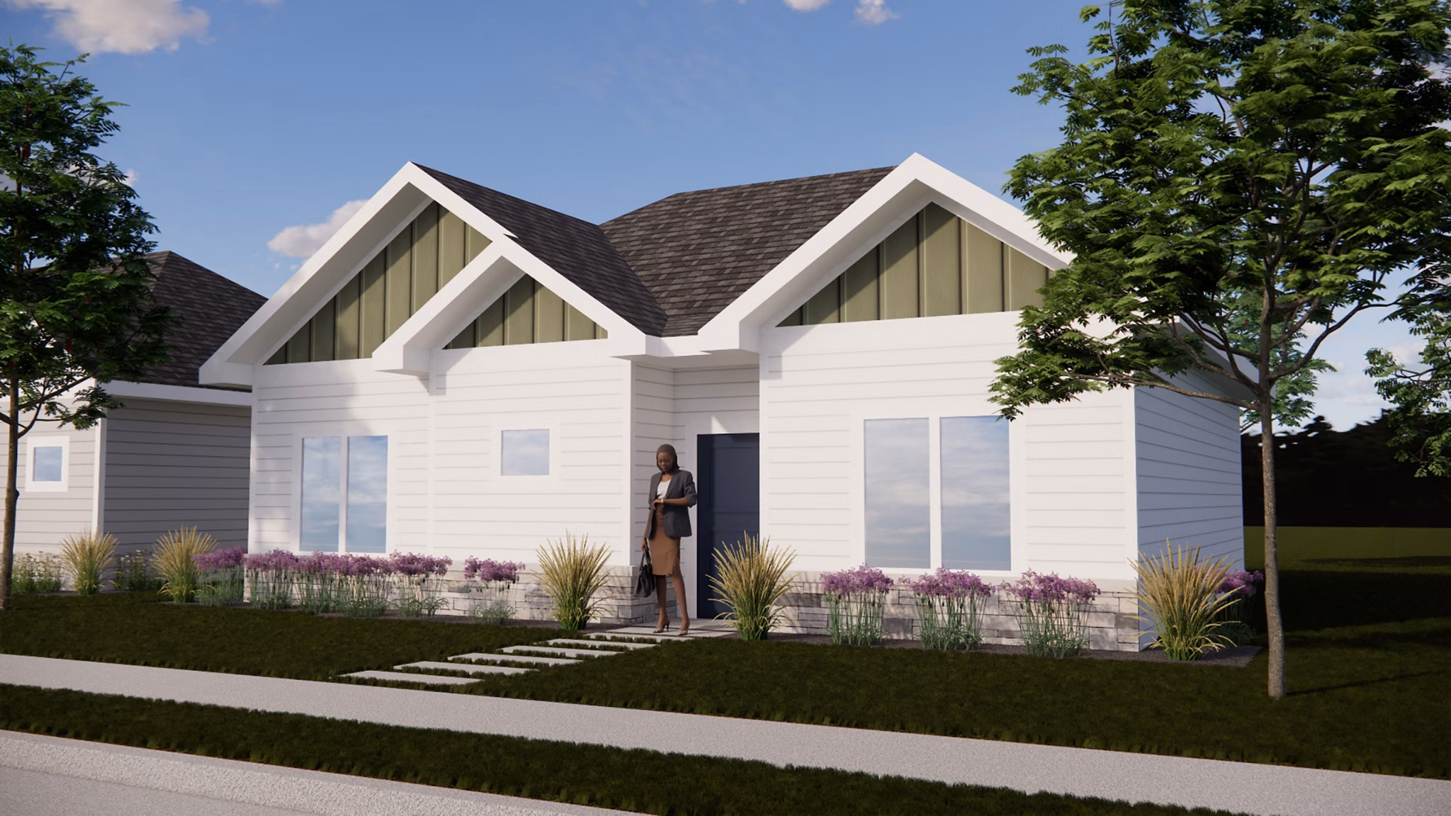 rendering for The Collection at Elkhorn Apartments