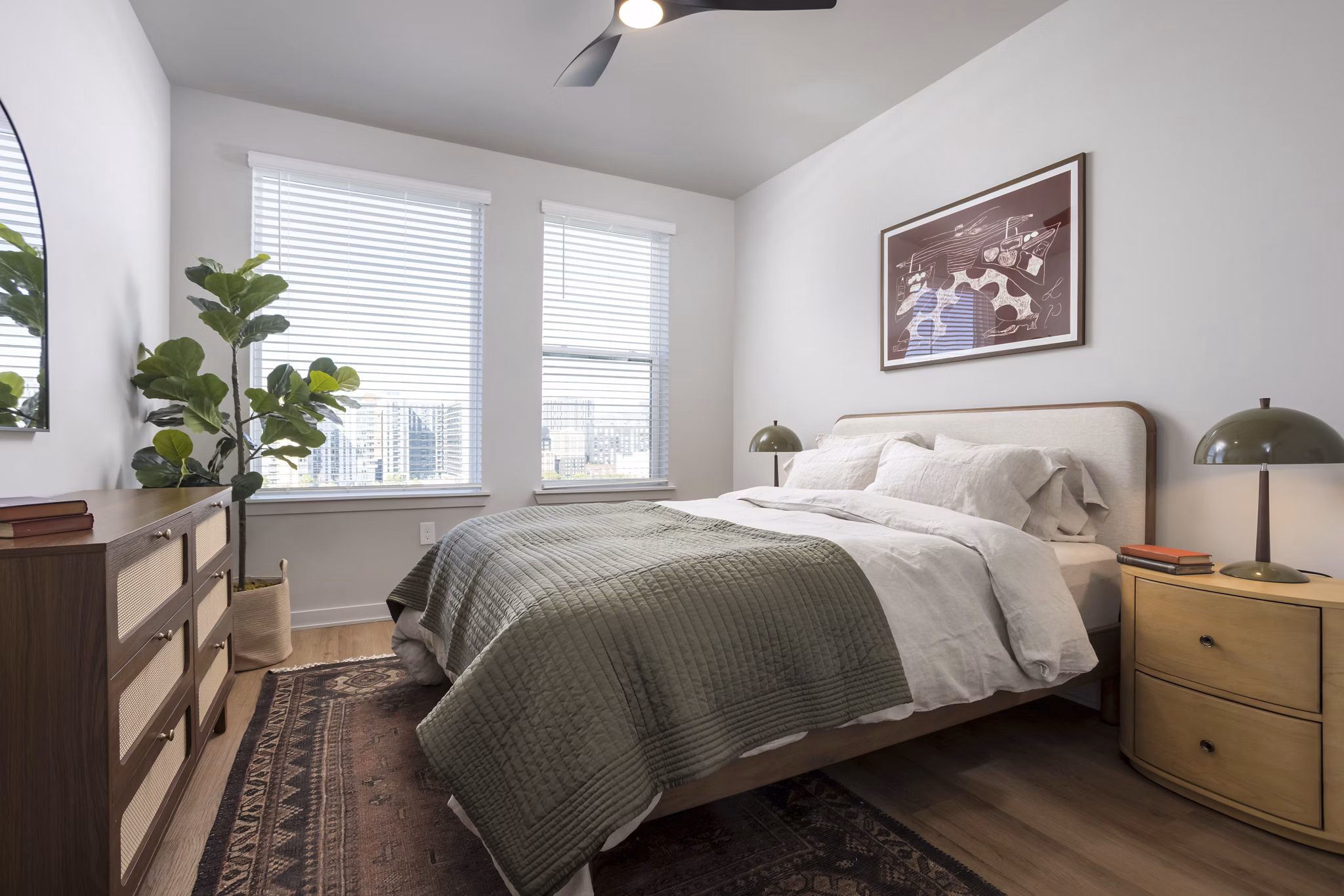 bedroom at Alta Rochelle Apartments