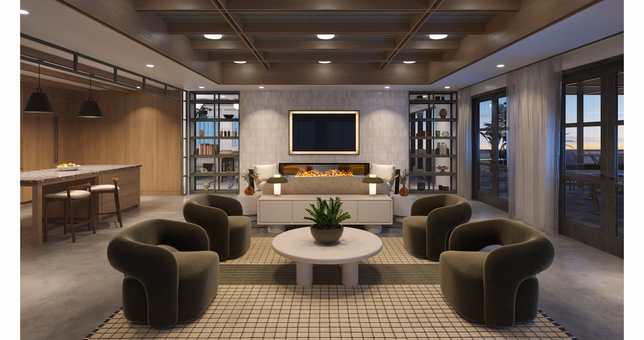 clubhouse at Alta Rochelle Apartments