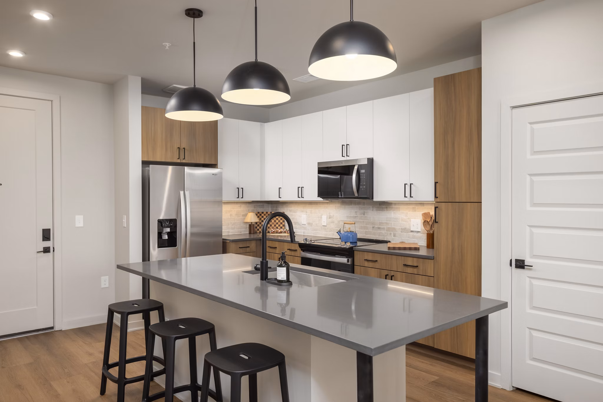 kitchen at Alta Rochelle Apartments