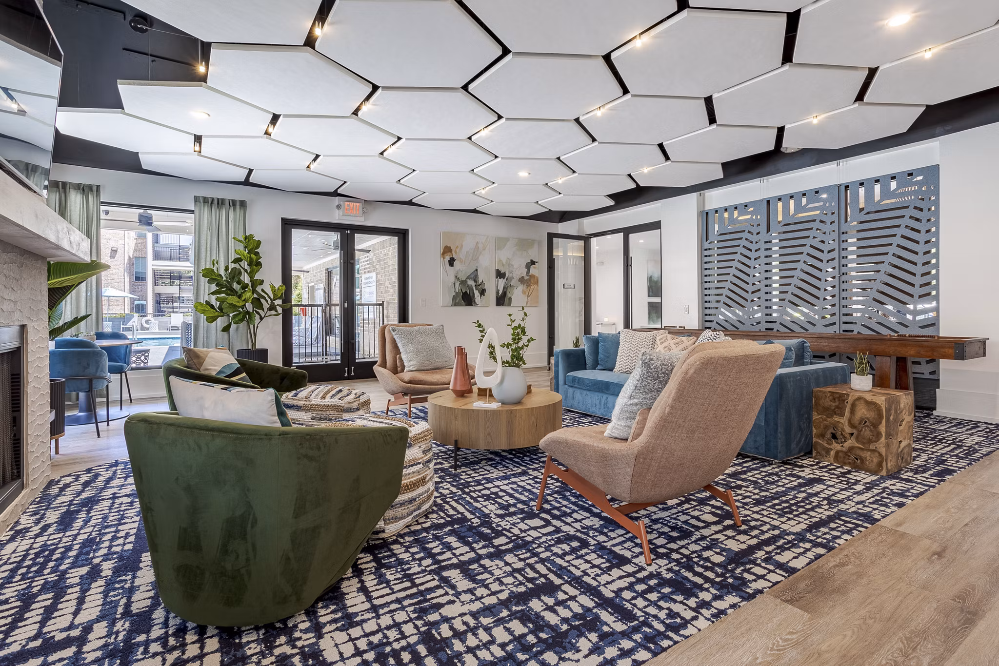 clubhouse at Town Center Crossing Apartments