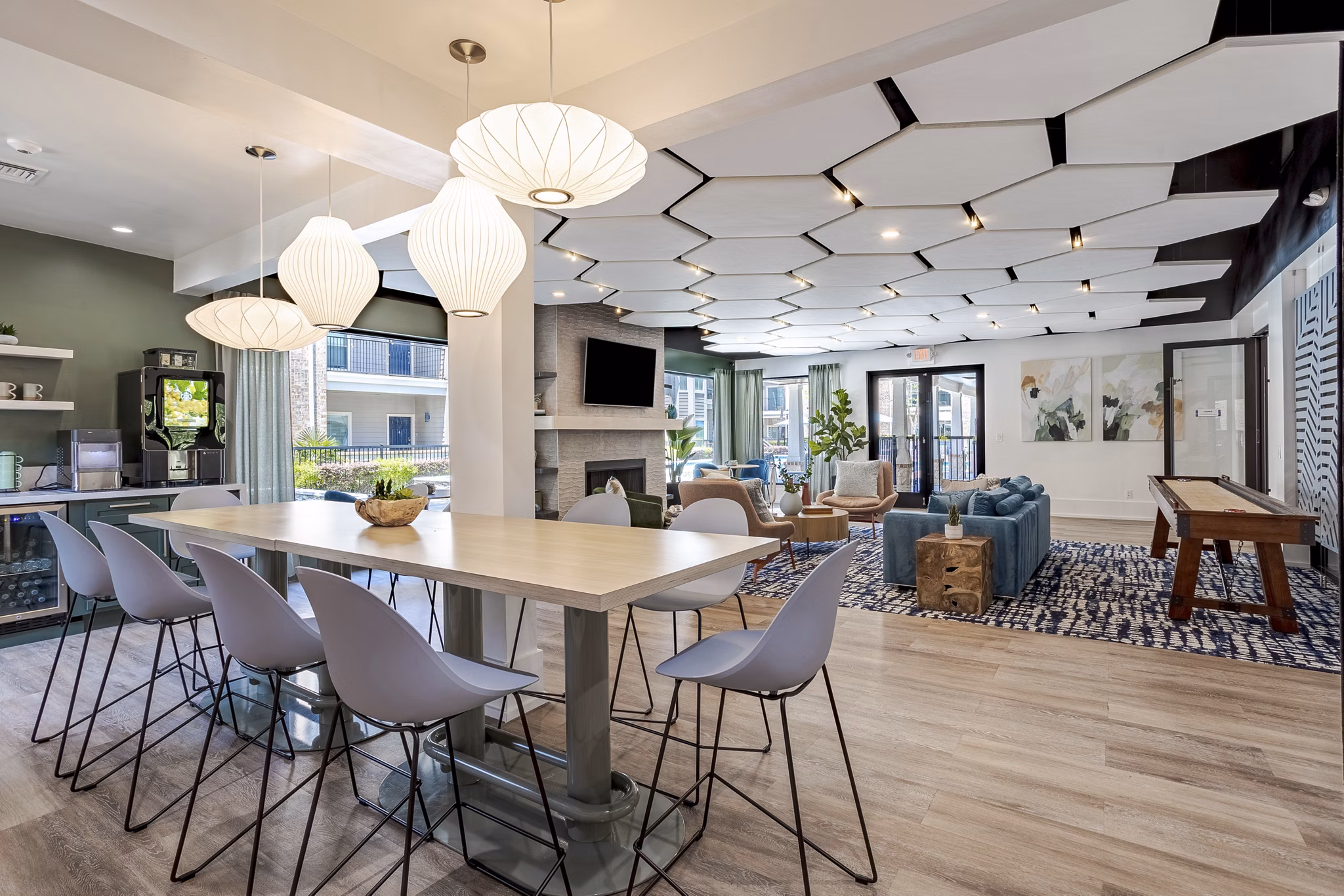 clubhouse at Town Center Crossing Apartments