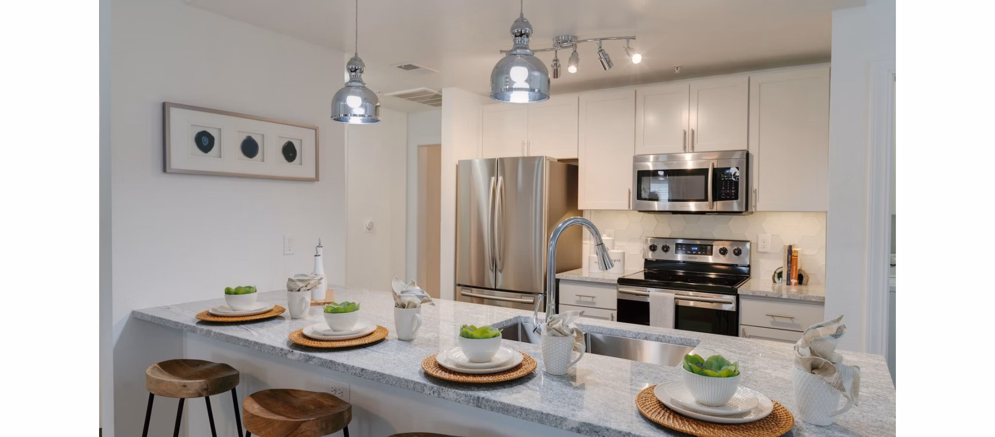kitchen at Town Center Crossing Apartments