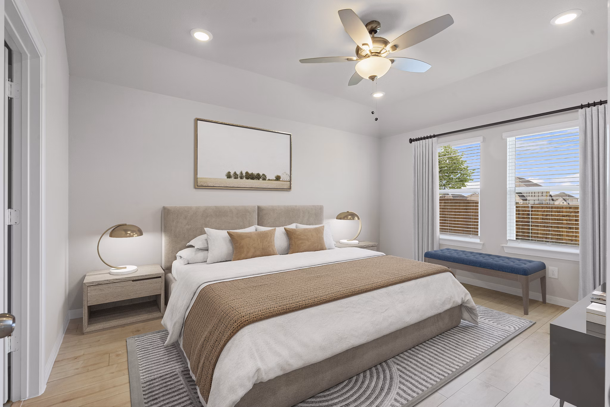 bedroom at Meadowlark at Wildflower Ranch Apartments
