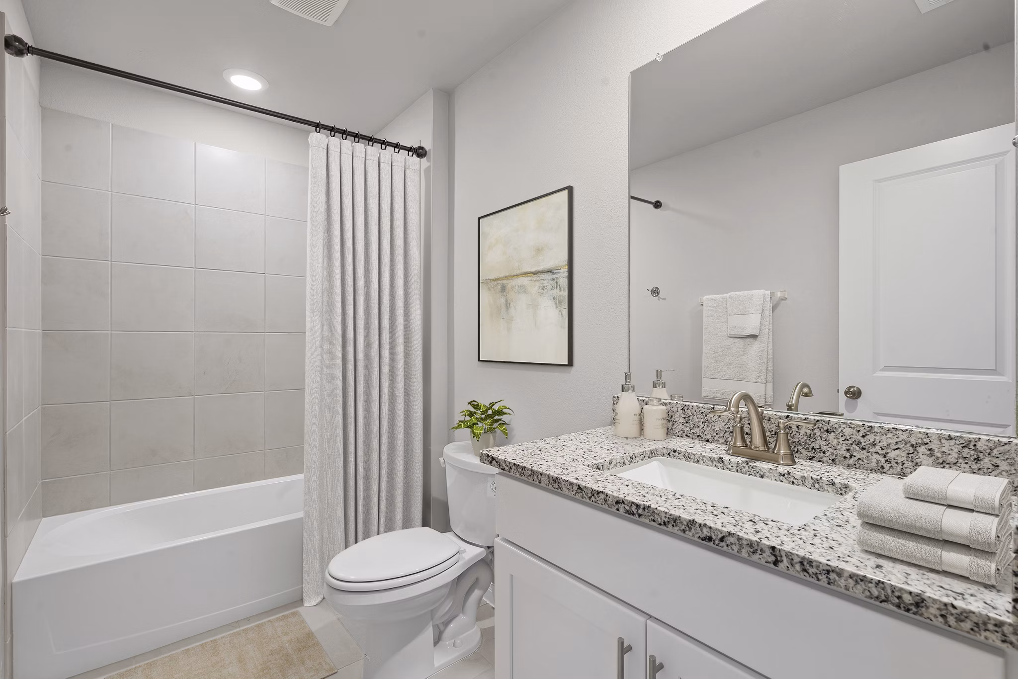 bathroom at Meadowlark at Wildflower Ranch Apartments