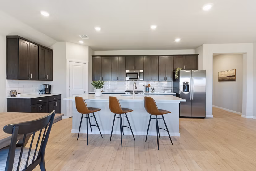 kitchen at Meadowlark at Wildflower Ranch Apartments