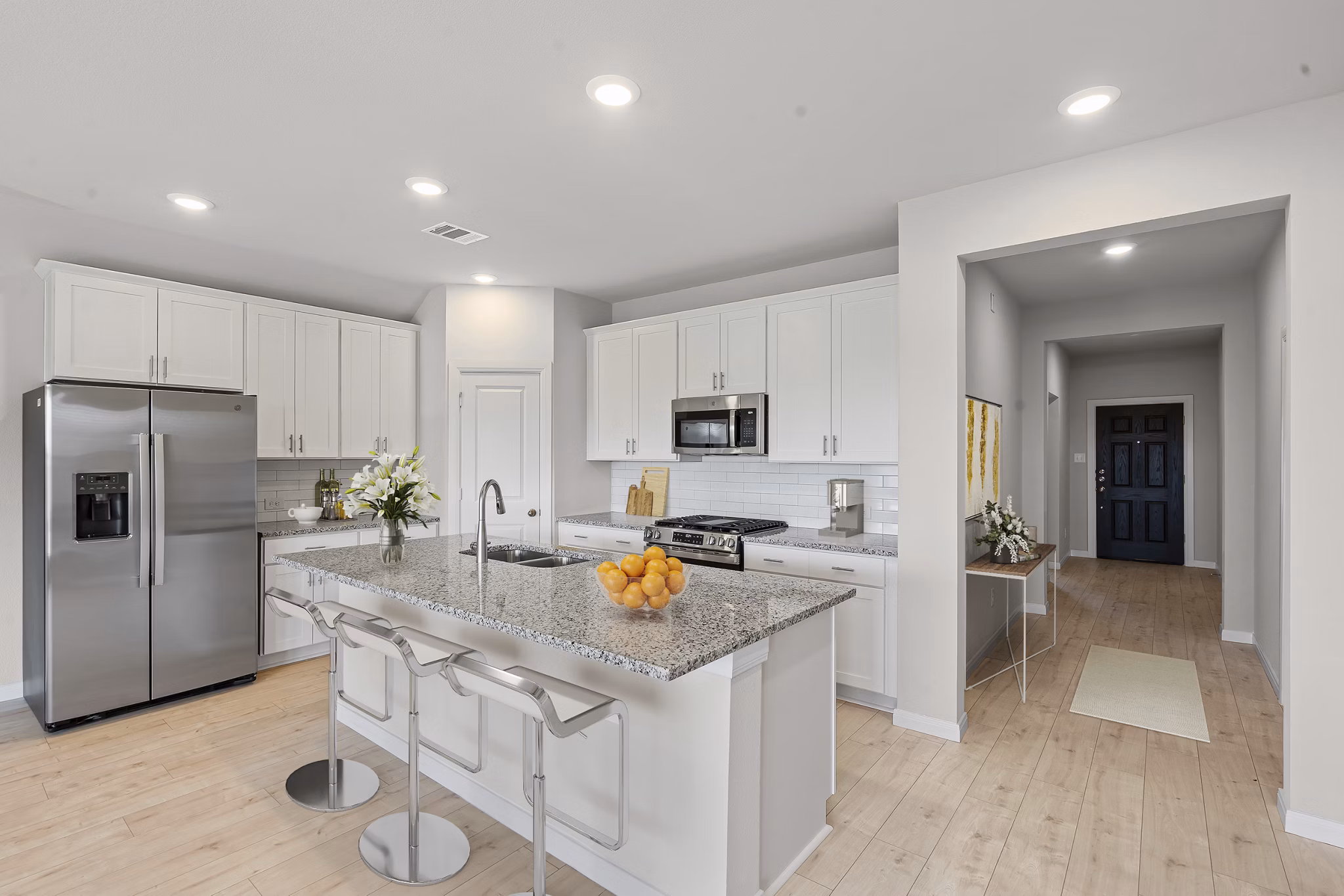 kitchen at Meadowlark at Wildflower Ranch Apartments
