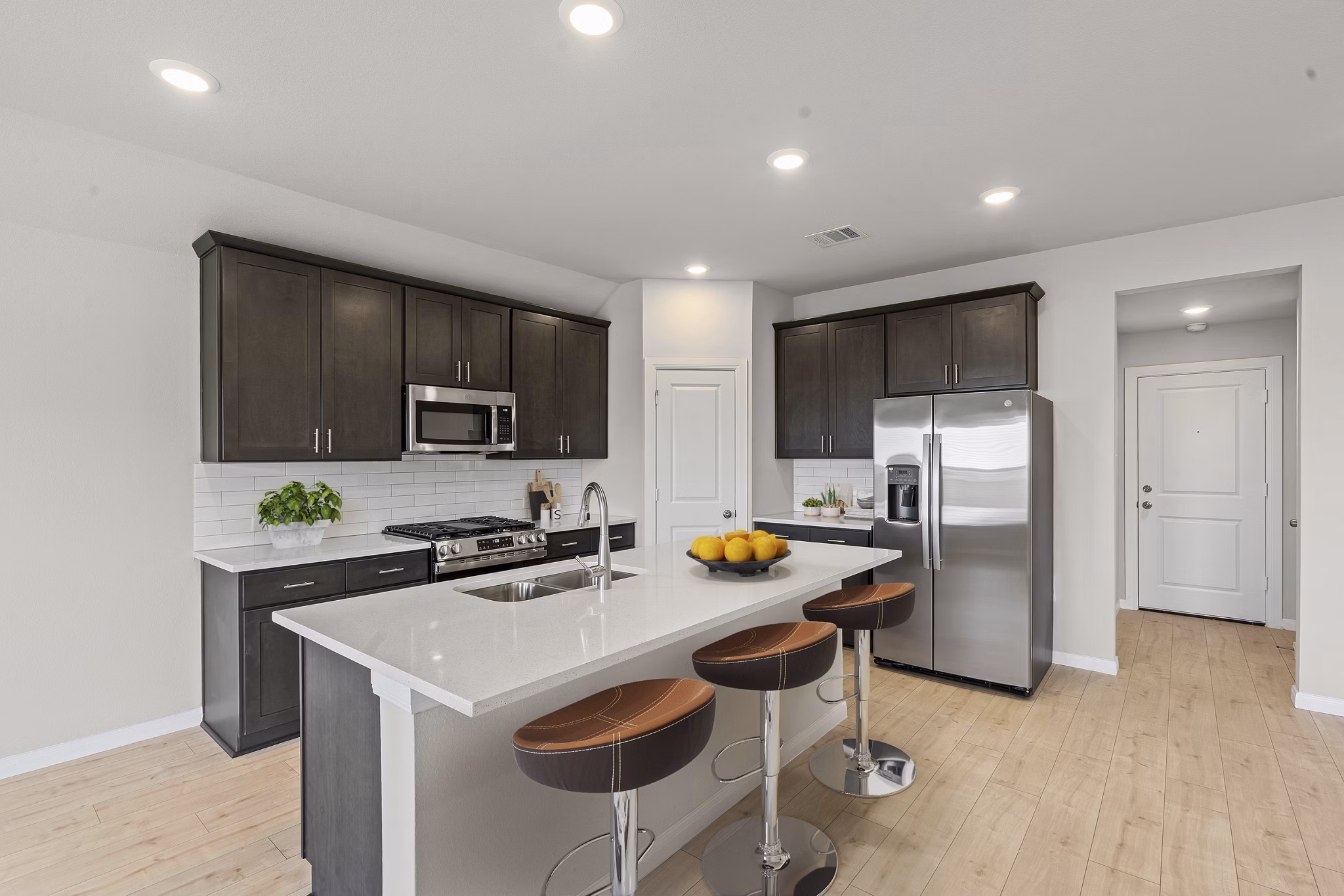 kitchen at Meadowlark at Wildflower Ranch Apartments