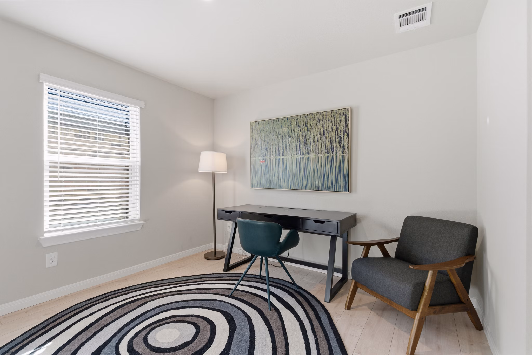 living room at Meadowlark at Wildflower Ranch Apartments
