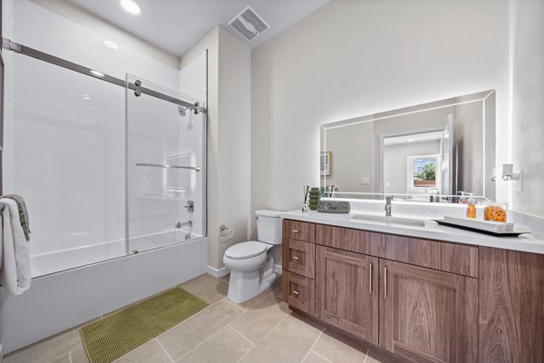 bathroom at Province Apartments