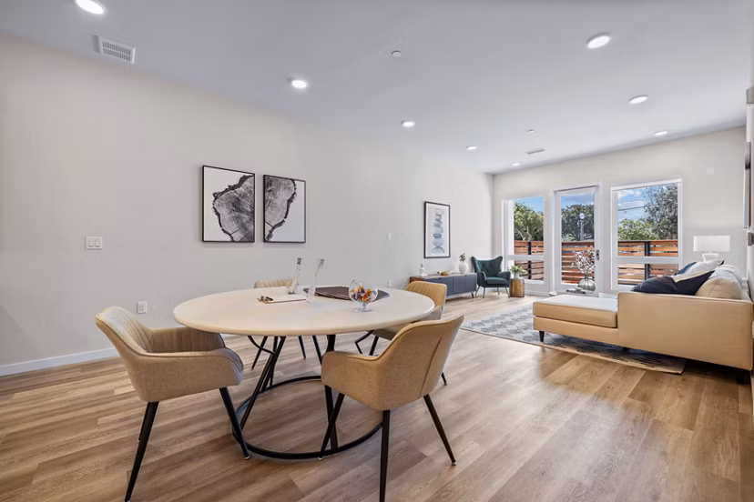 dining room at Province Apartments