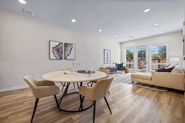 dining room at Province Apartments