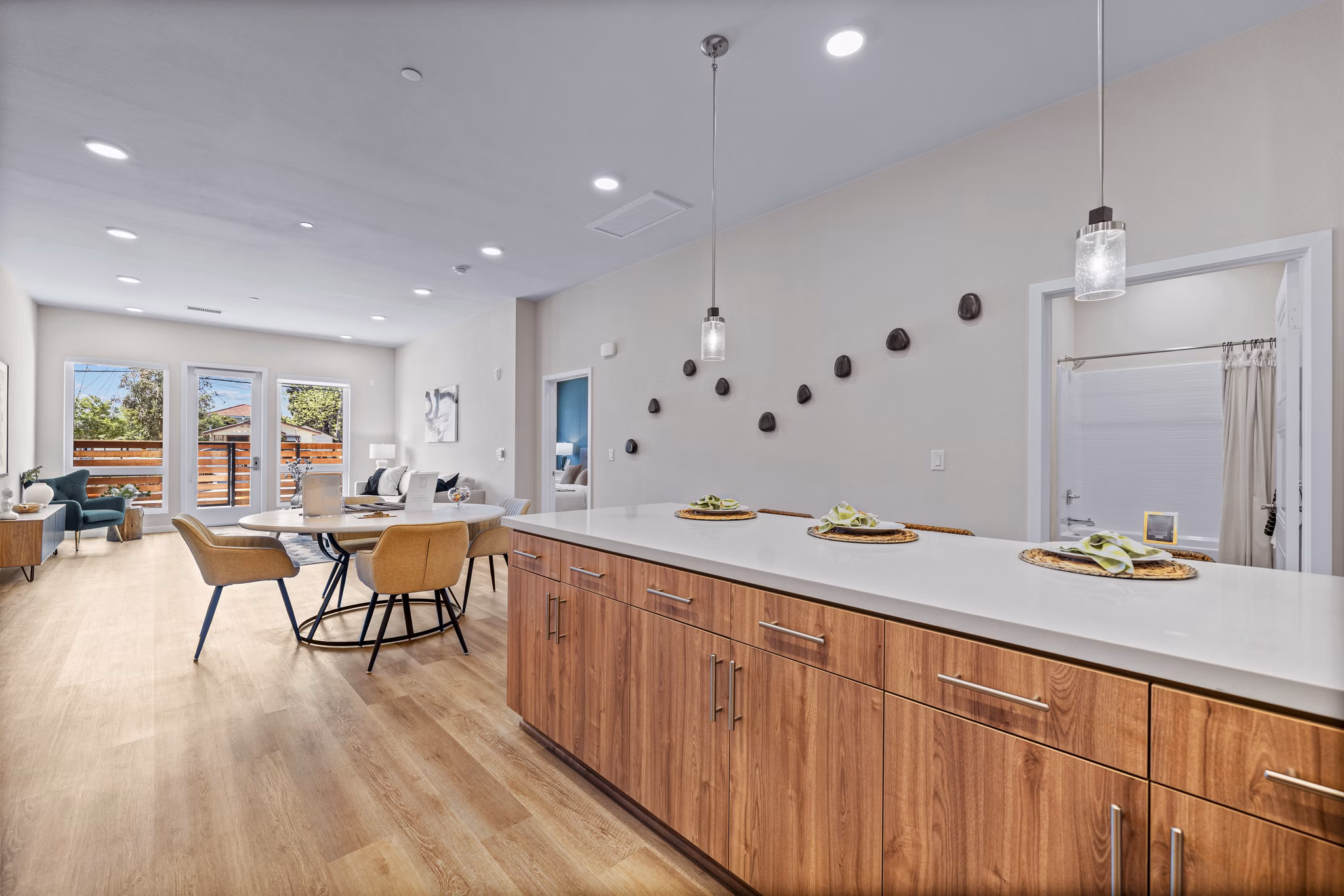 kitchen atProvince Apartments