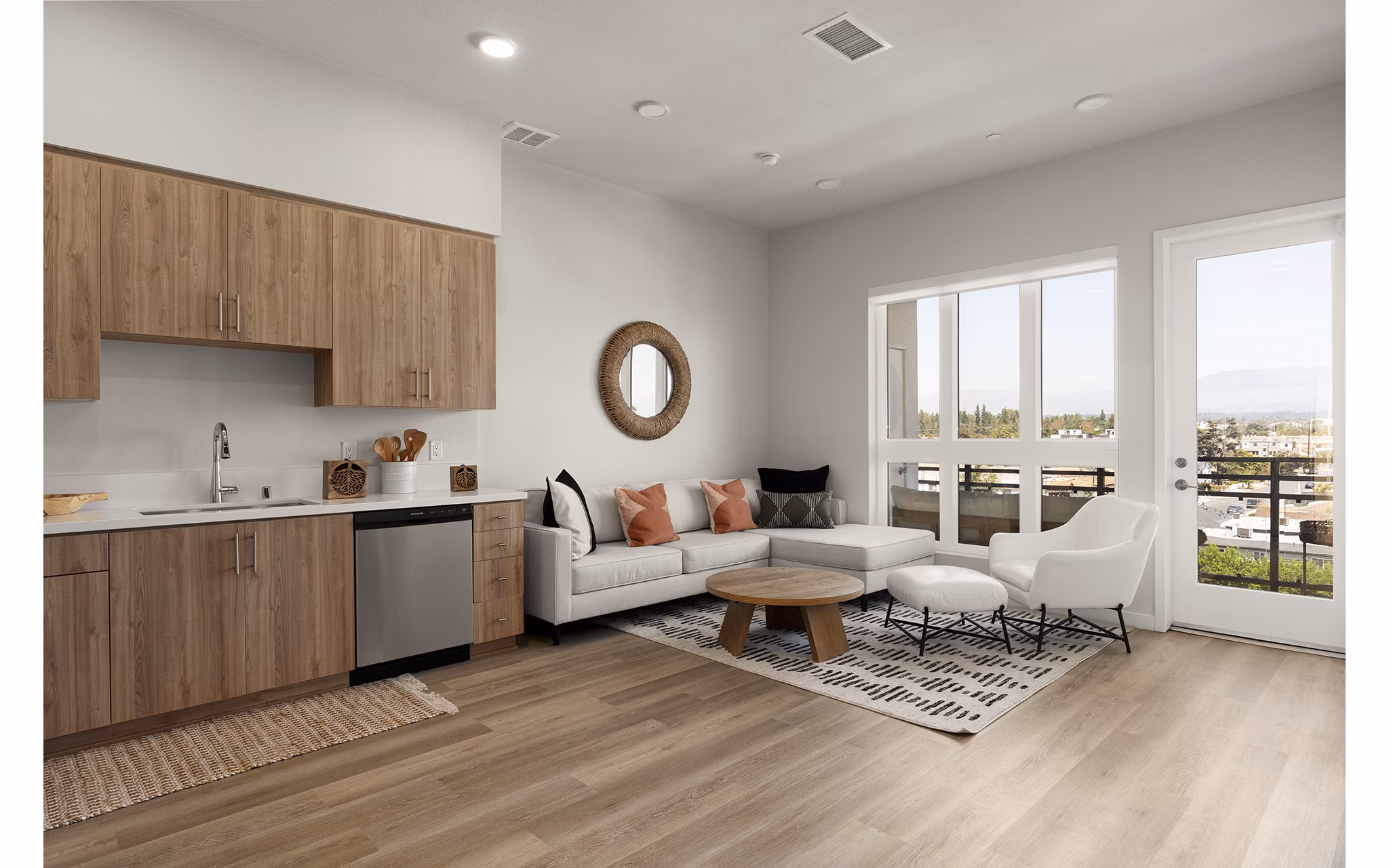 kitchen at Province Apartments