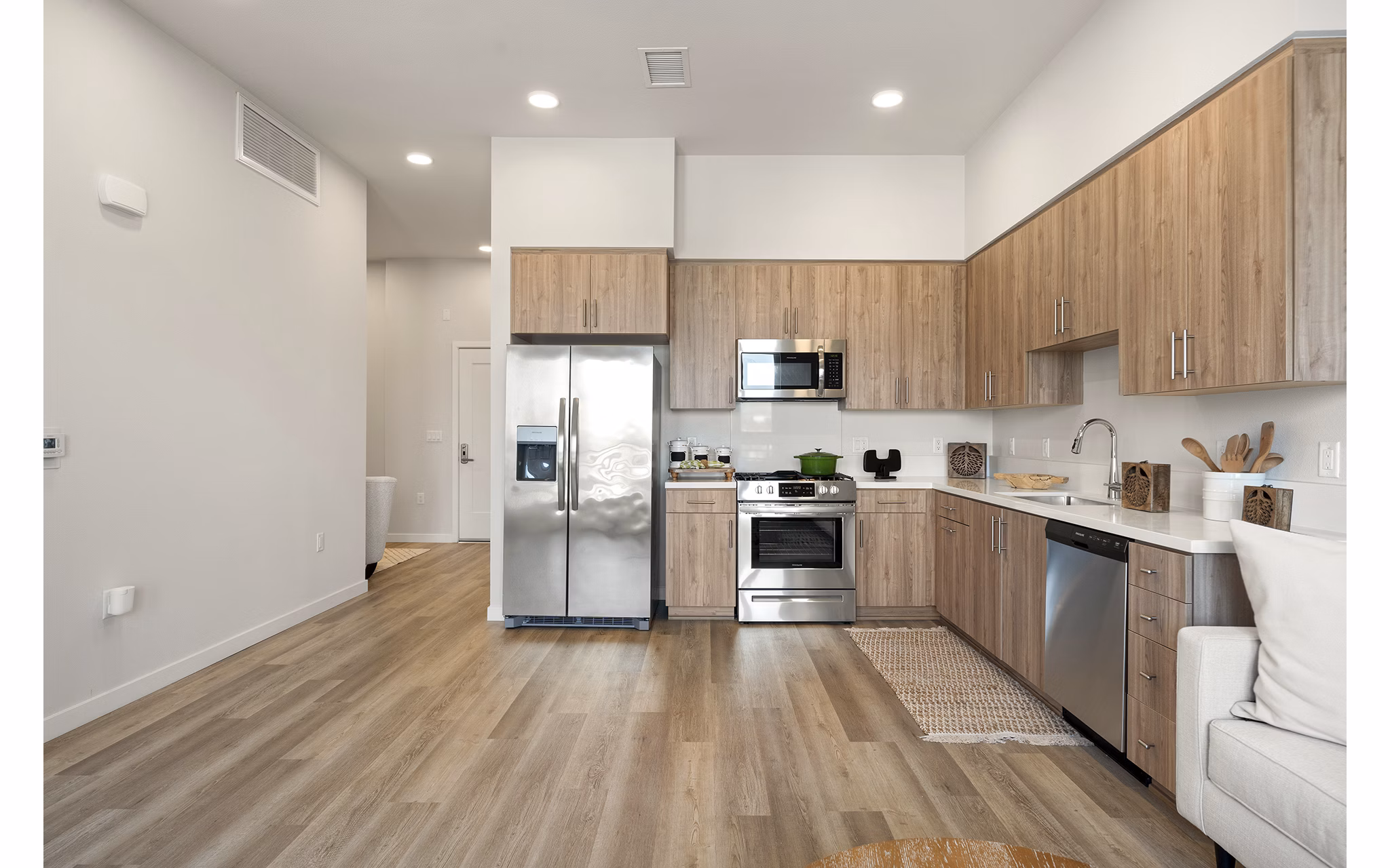 kitchen at Province Apartments