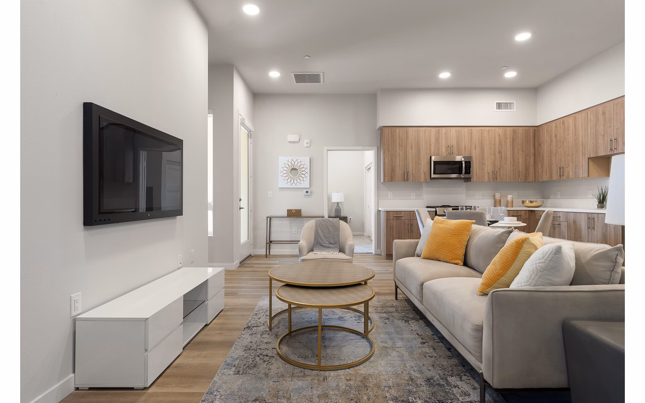 living room at Province Apartments