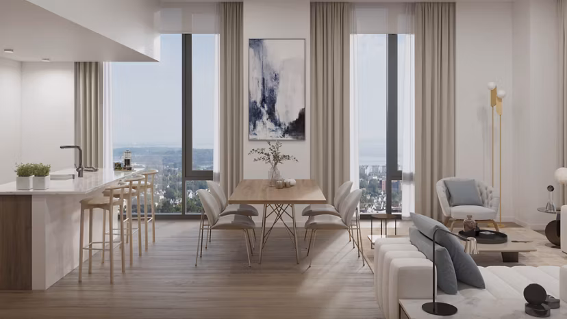 rendering at Stella Apartments