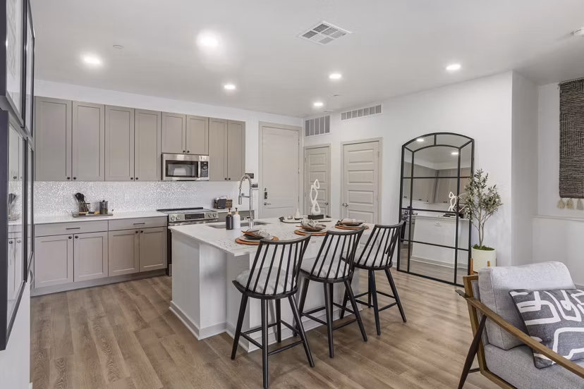 kitchen at Alta 87 Apartments 