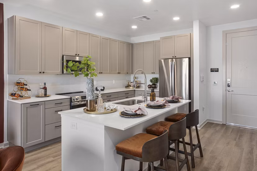 kitchen at Alta 87 Apartments 