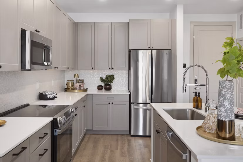 kitchen at Alta 87 Apartments 
