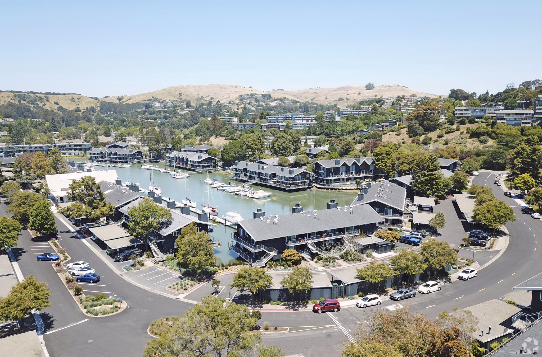 view at The Cove at Tiburon Apartments
