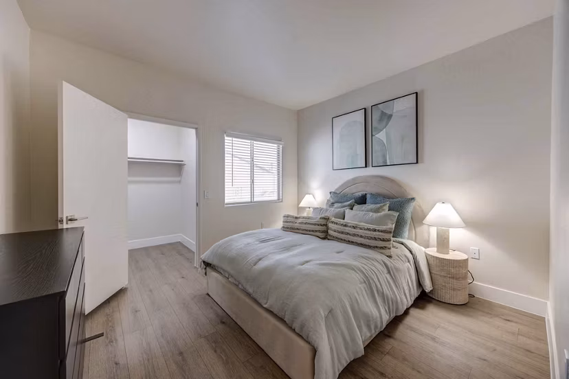 bedroom at The Solena Apartments
