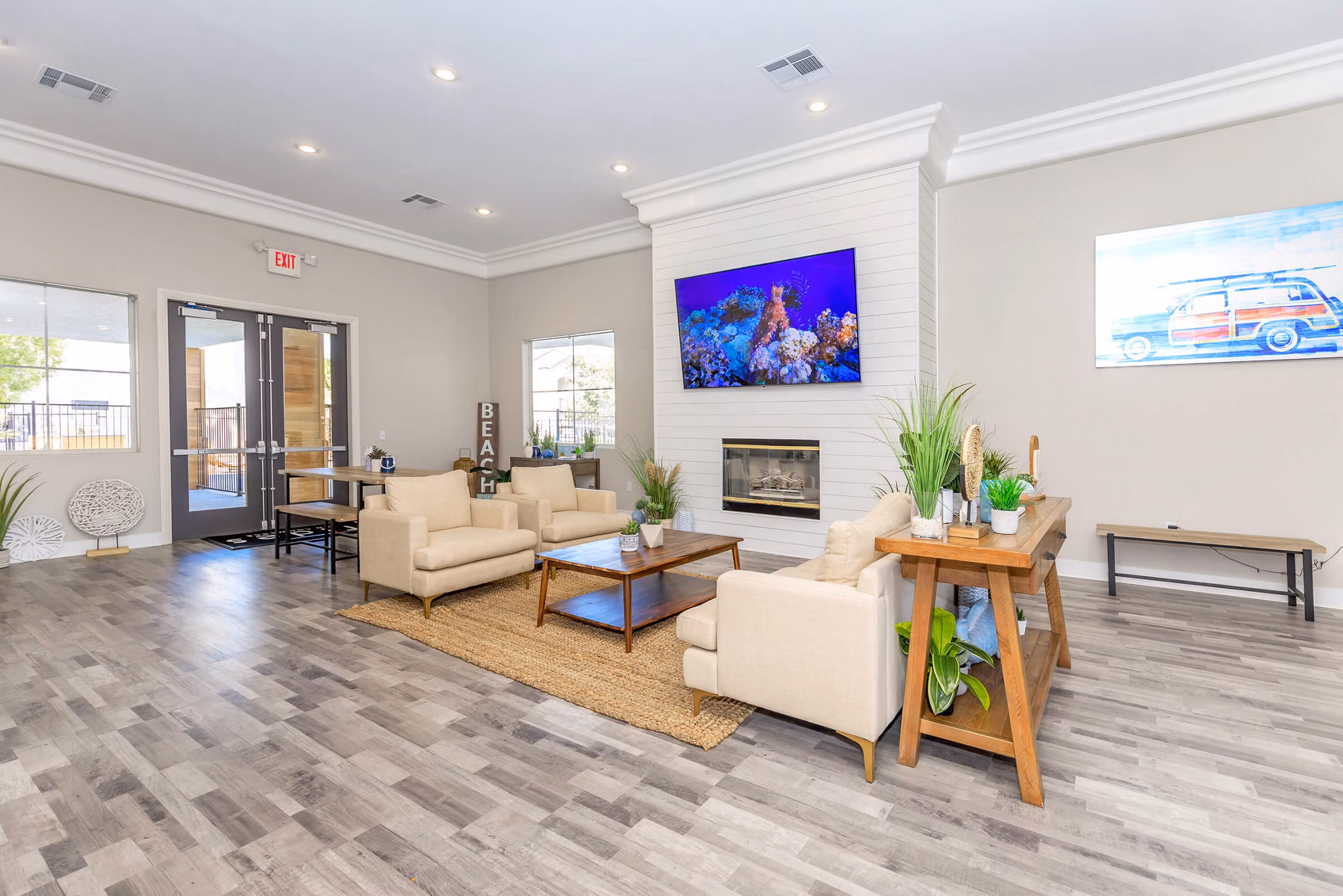 clubhouse at The Solena Apartments