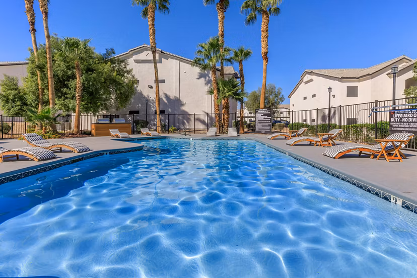 pool at The Solena Apartments