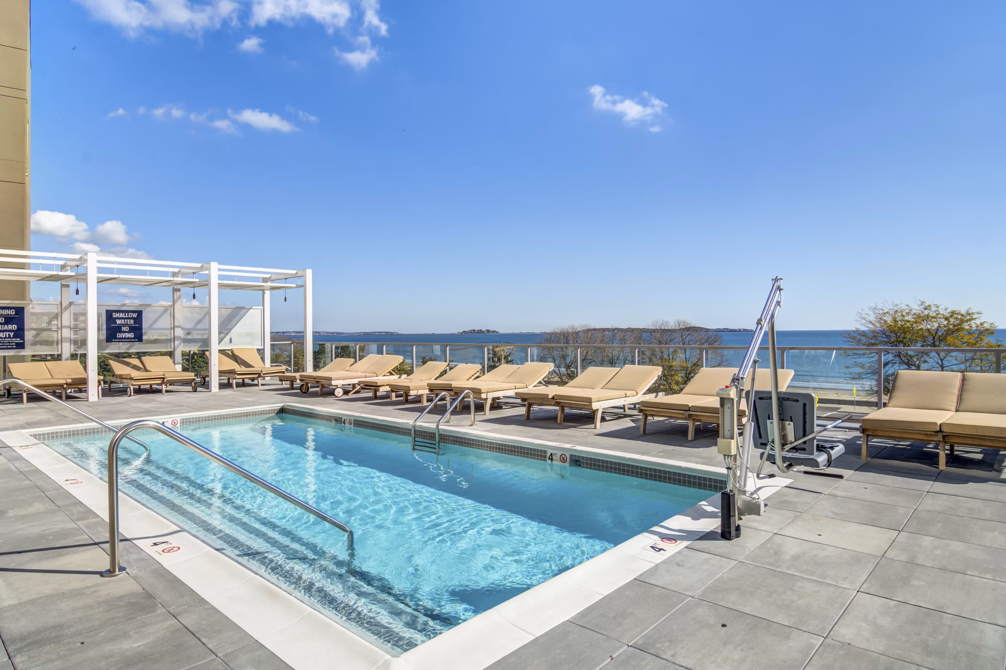 pool at The Robinson Apartments
