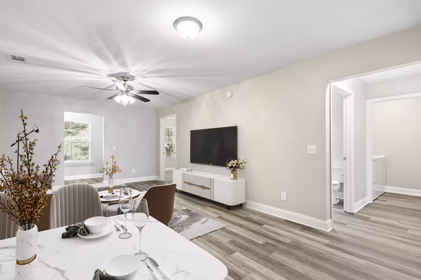 rendering at Pooler Station Apartments