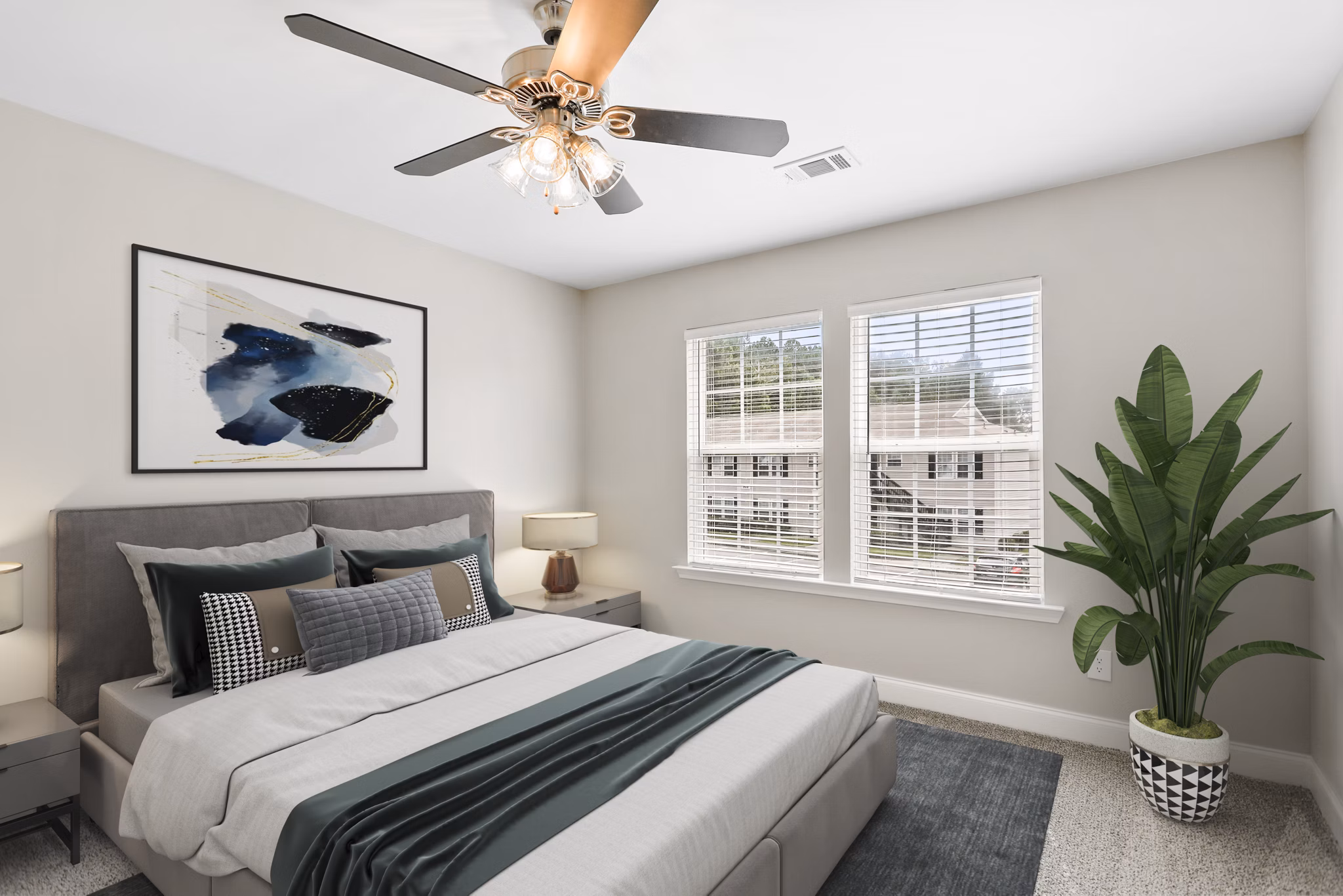 rendering at Pooler Station Apartments