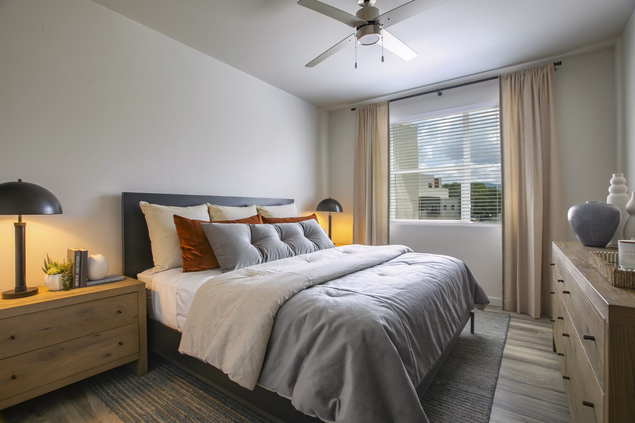 bedroom at The Senary by Allaso Apartments