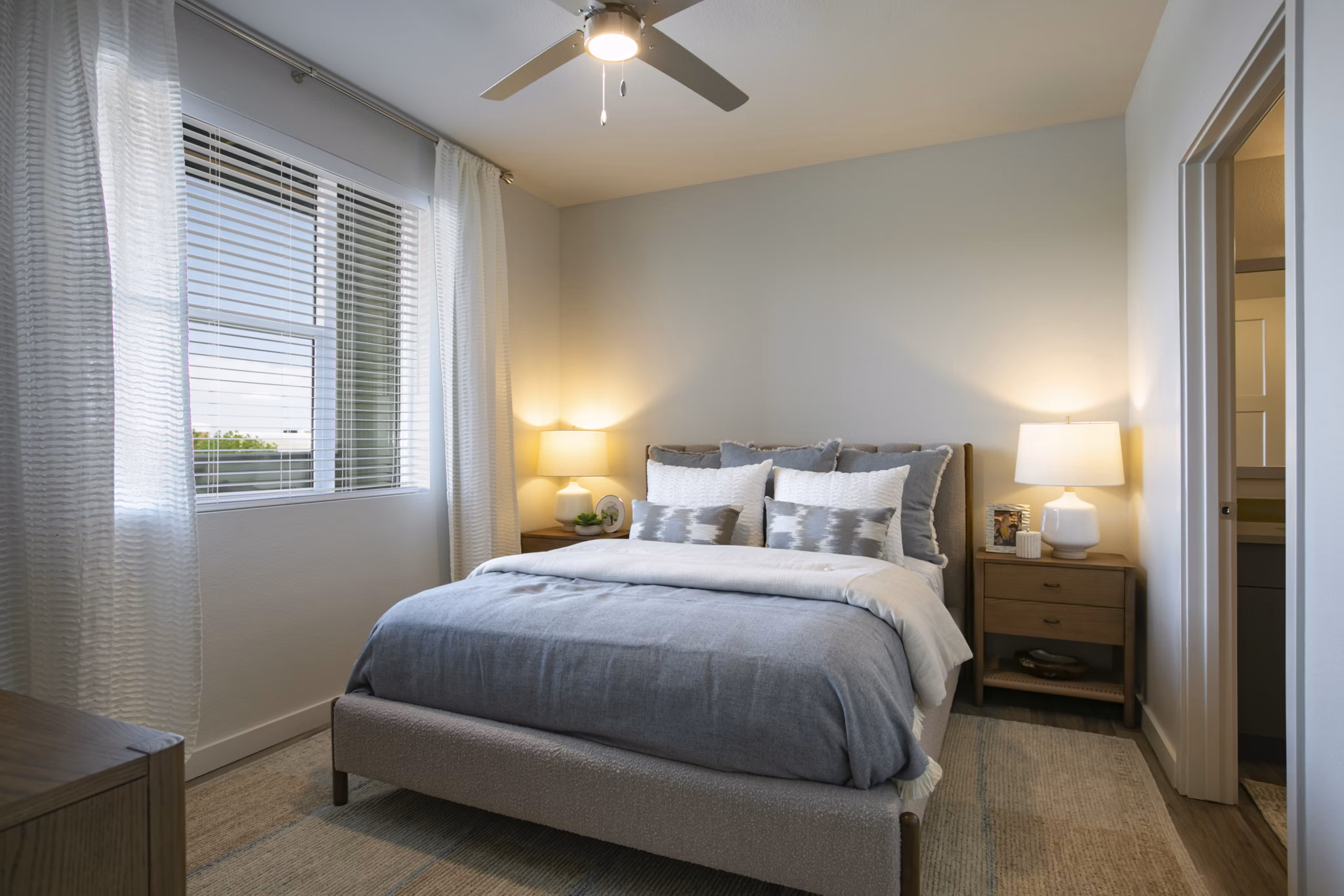 bedroom at The Senary by Allaso Apartments