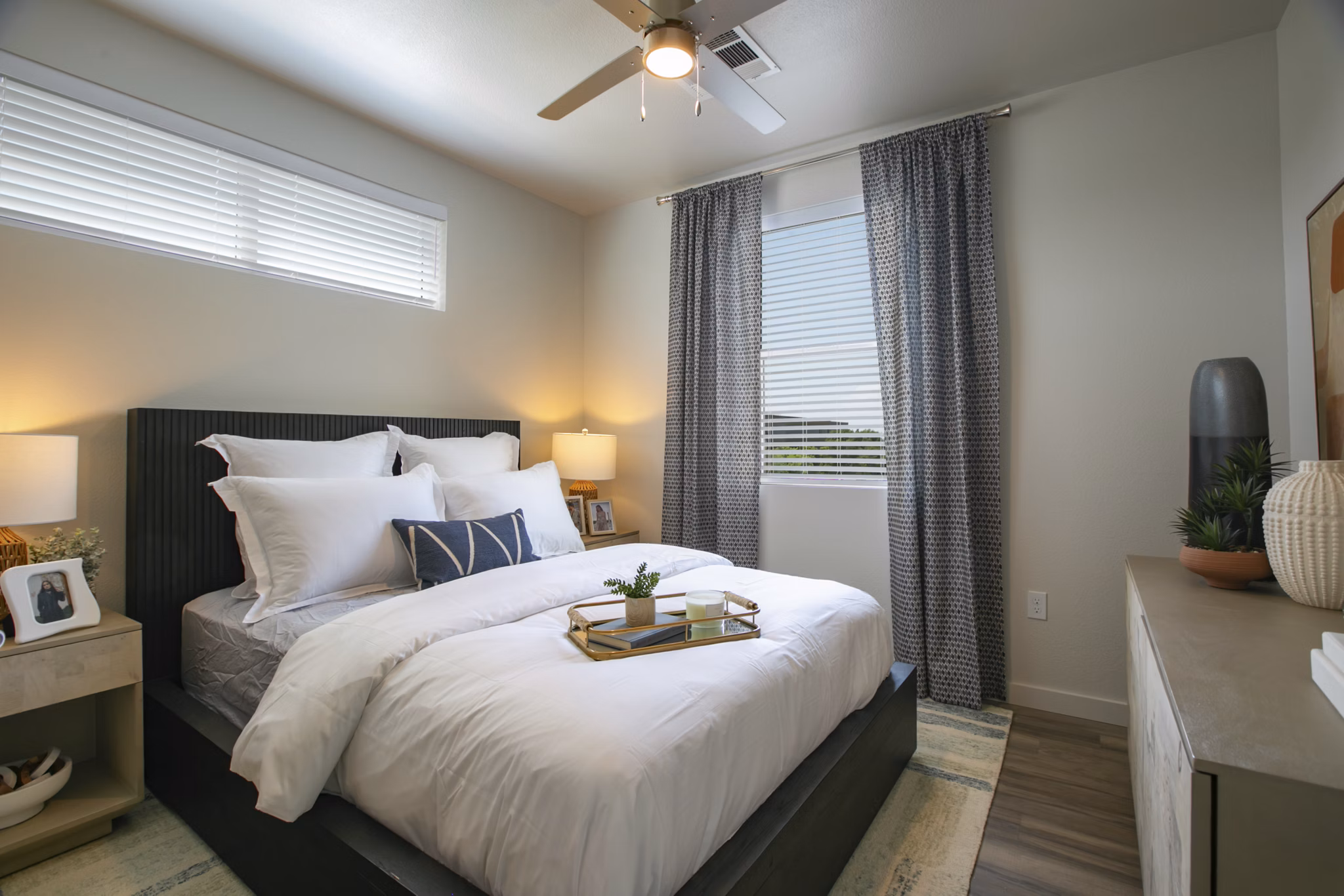 bedroom at The Senary by Allaso Apartments
