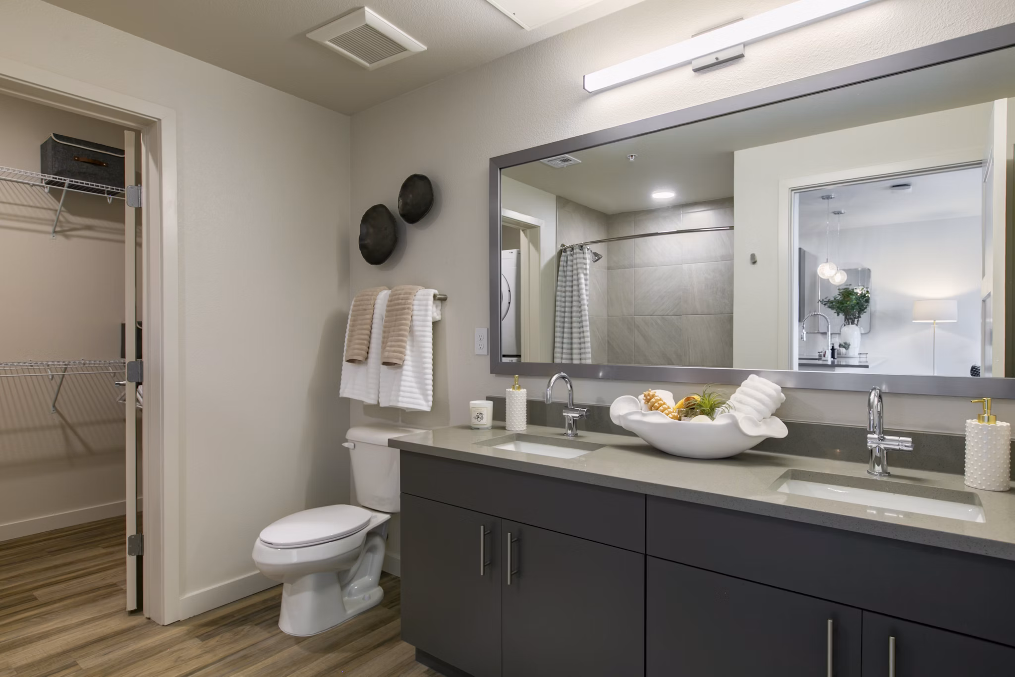 bathroom at The Senary by Allaso Apartments