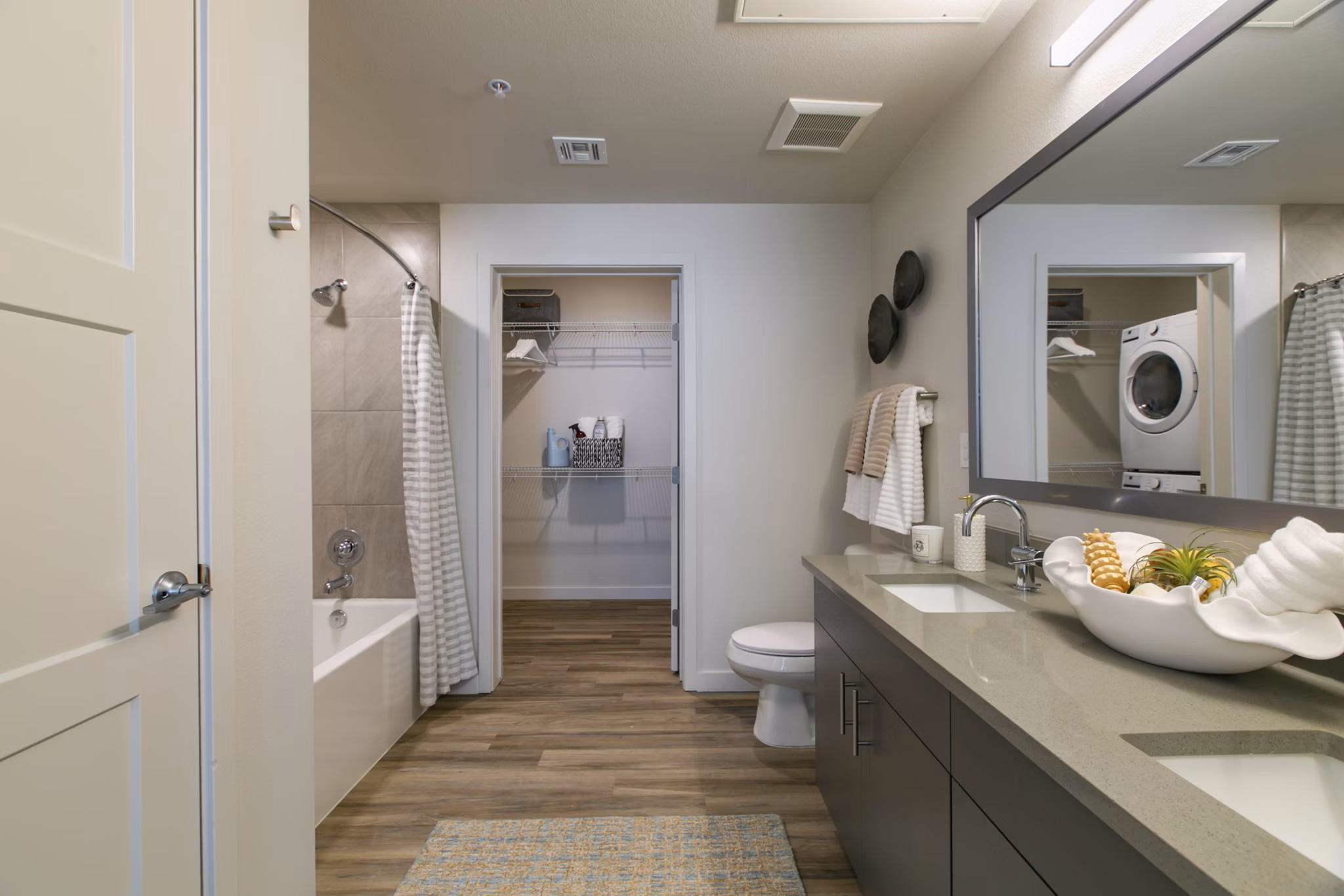 bathroom at The Senary by Allaso Apartments