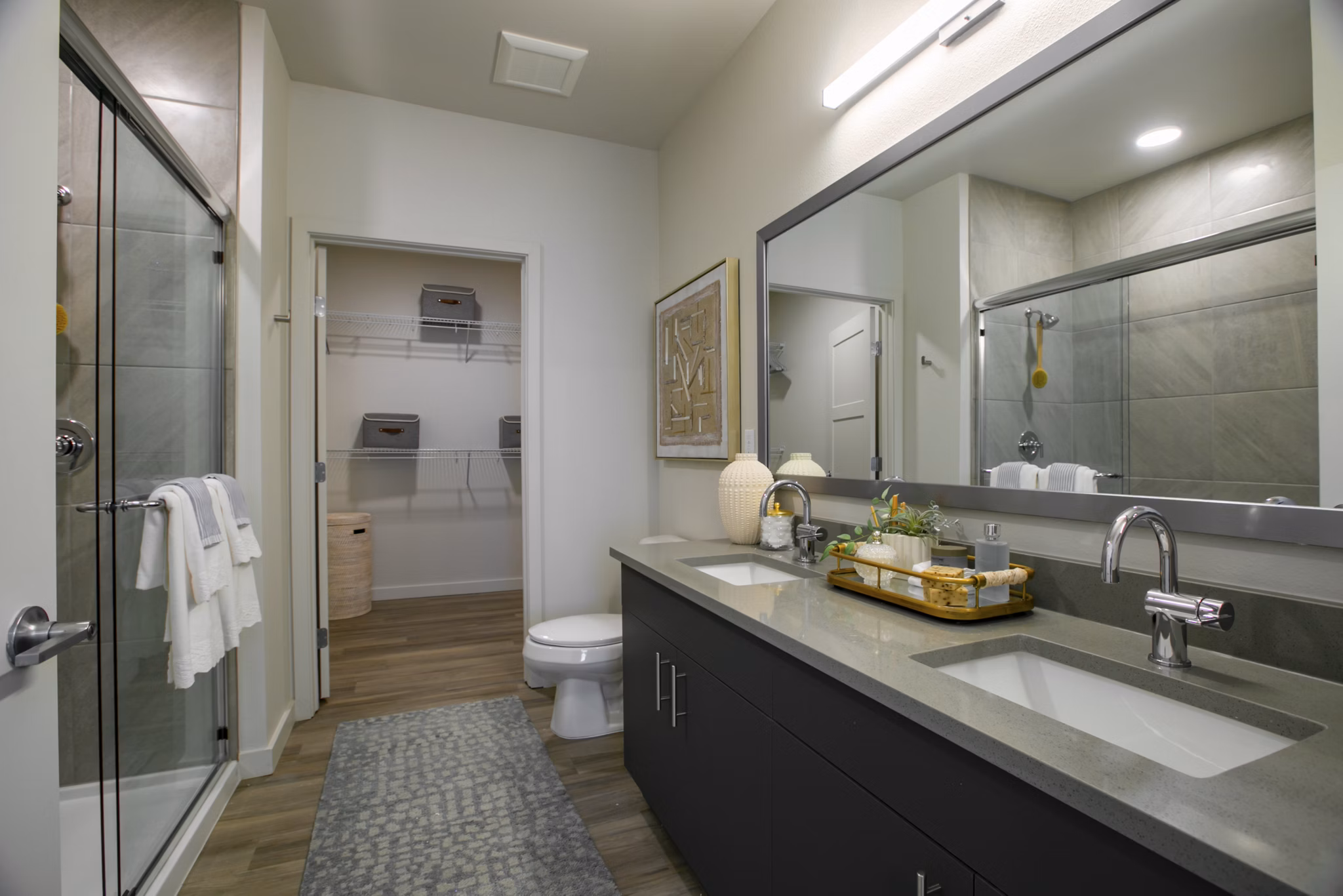 bathroom at The Senary by Allaso Apartments