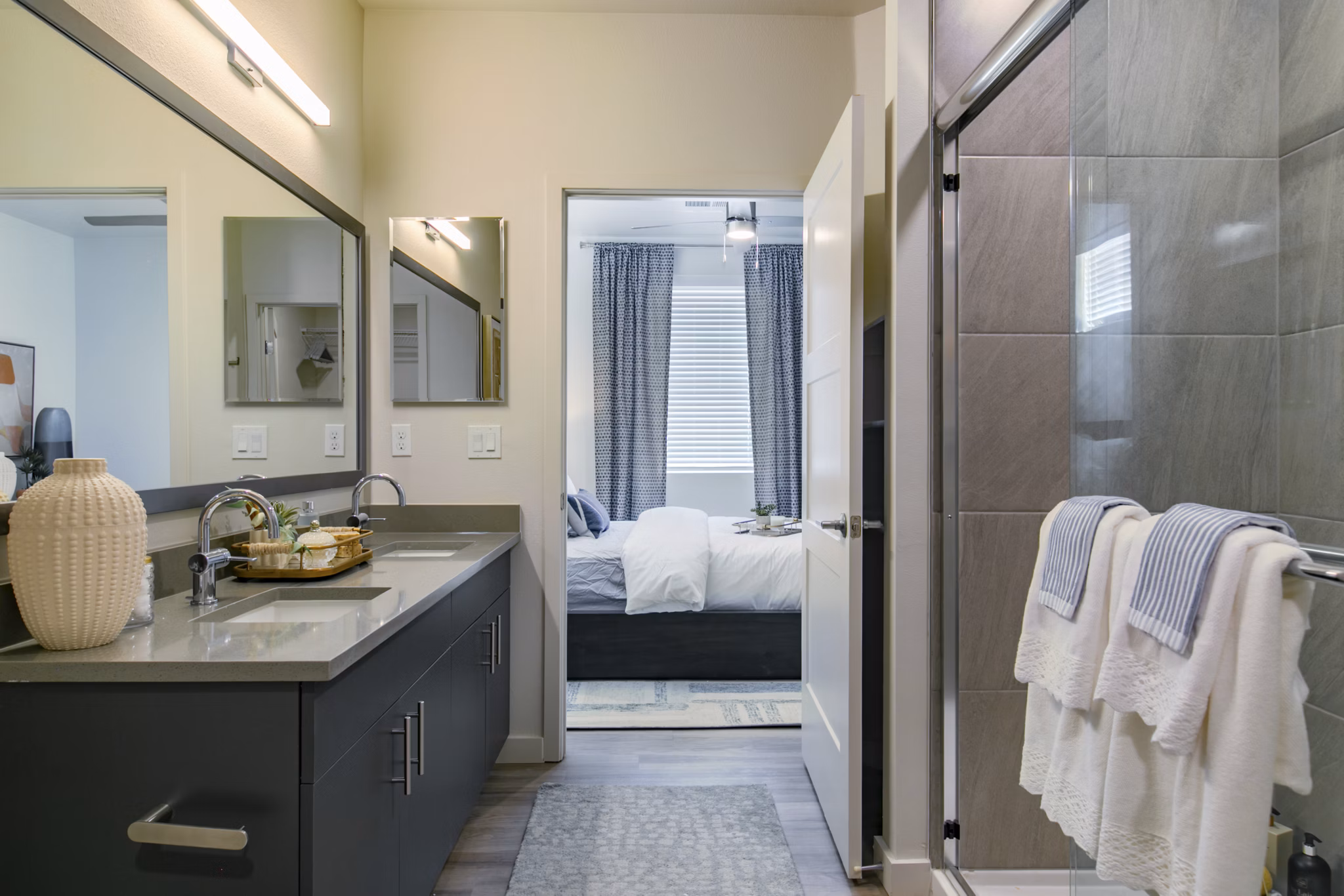 bathroom at The Senary by Allaso Apartments