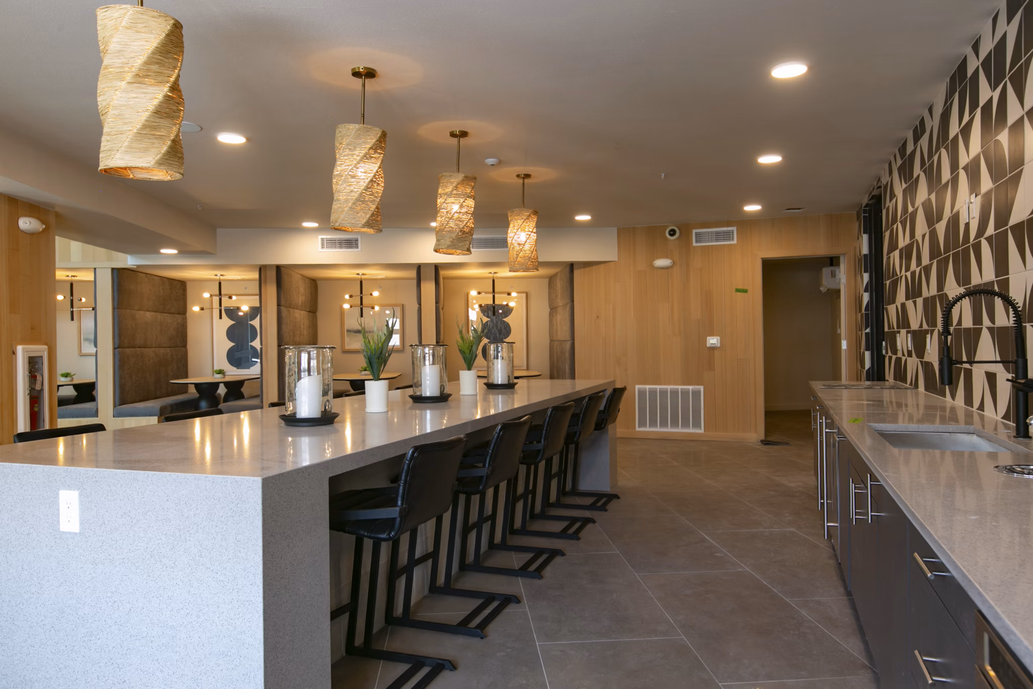 clubhouse at DASH Downers Grove Apartments